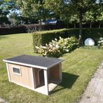 Hondenhok met overdekt terras, Animaux & Accessoires, Enlèvement, Moins de 65 cm, 110 cm ou plus, Niche à chien