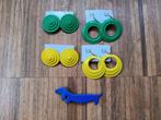 Retro oorbellen + broche, Overige materialen, Overige kleuren, Ophalen of Verzenden, Zo goed als nieuw