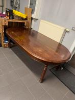 Massieve eiken eettafel – 220x117x76 cm, Antiek en Kunst, Ophalen