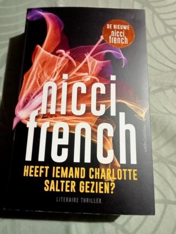 Nicci French: Heeft iemand Charlotte Salter gezien  beschikbaar voor biedingen