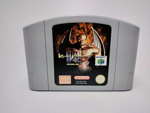 Killer Instinct Gold – Nintendo 64 – Hong Kong versie (los s, Games en Spelcomputers, Games | Nintendo 64, Refurbished, Vechten