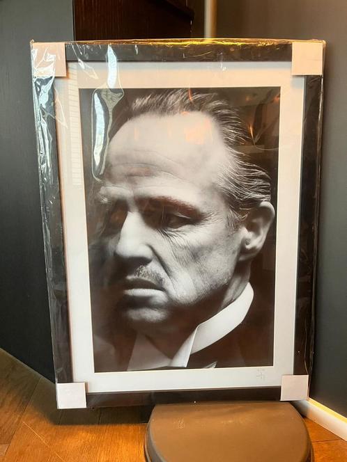 Exclusieve Originele Kunstfoto Marlon Brando, James Bond!, Antiek en Kunst, Kunst | Tekeningen en Fotografie, Ophalen of Verzenden