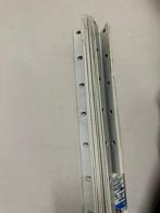 3 metalen stapelrekken H 1.85m x B 0.90m x D 0.30m, Ophalen, Gebruikt