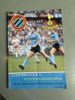 Club Brugge programma 1984 Tottenham Hotspur, Gebruikt, Club.brugge@gmail.com, Ophalen of Verzenden, 8000 Brugge