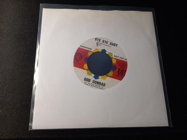 Bob Conrad - Bye Bye Baby / Love You ''Popcorn - Promo ", Cd's en Dvd's, Vinyl Singles, Zo goed als nieuw, Single, Pop, 7 inch