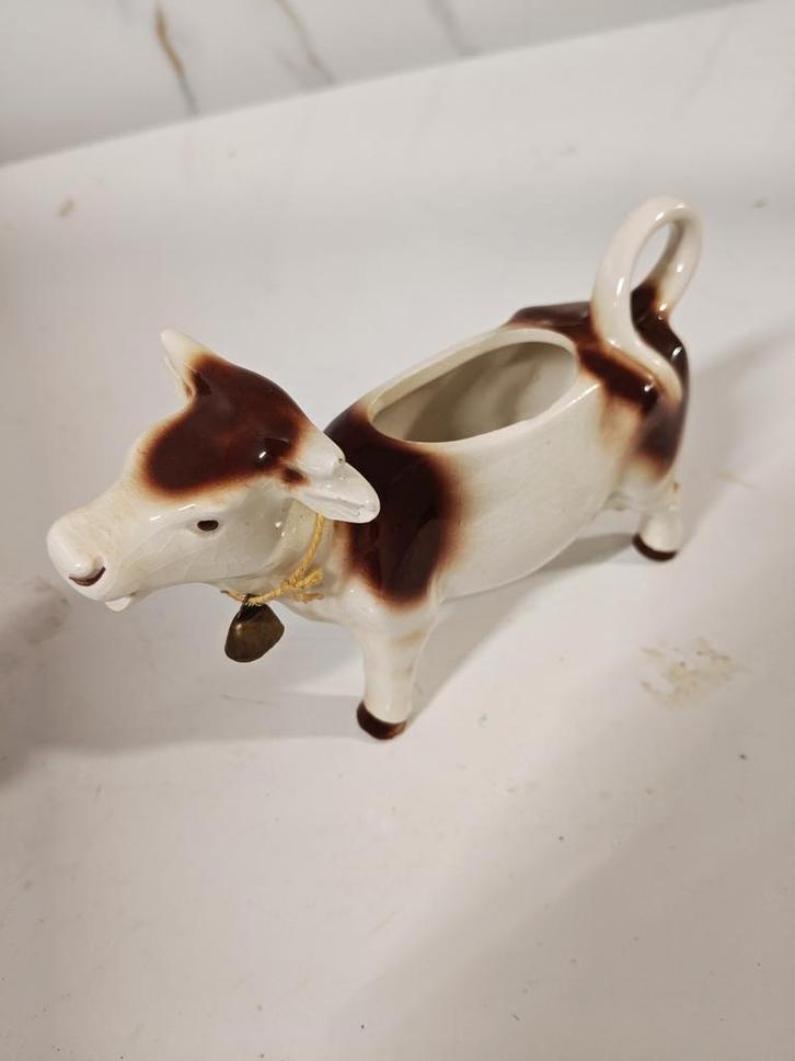 Melkkannetje bonte koe, Verzamelen, Dierenverzamelingen, Ophalen of Verzenden