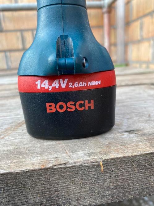 Bosch accuboormachine 14,4V, Doe-het-zelf en Bouw, Gereedschap | Boormachines, Zo goed als nieuw, Boor- en Schroefmachine, Variabele snelheid