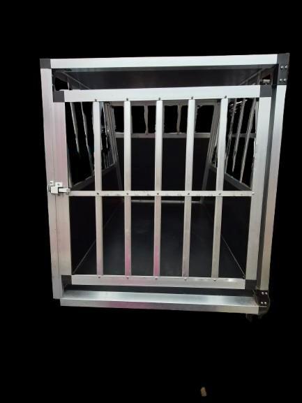 Auto honden bench, Dieren en Toebehoren, Hondenhokken, Gebruikt, Hondenkennel, 65 tot 100 cm, 75 tot 110 cm, Ophalen