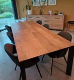 Moderne eettafel (8 personen), Huis en Inrichting, Ophalen, Teakhout, 200 cm of meer, 50 tot 100 cm