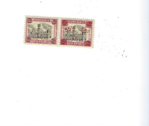 Postzegels Belgi : nr 182 &188 Dendermonde, Timbres & Monnaies, Timbres | Europe | Belgique, Non oblitéré, Gomme originale, Enlèvement ou Envoi