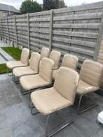 8 kwaliteit stoelen, Huis en Inrichting, Ophalen, Gebruikt, Overige kleuren, Leer