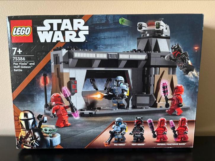LEGO Star Wars 75386 Paz Viszla And Moff Gideon Battle, Kinderen en Baby's, Speelgoed | Duplo en Lego, Zo goed als nieuw, Lego