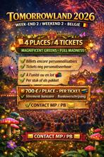 Tomorrowland 2026 Week-end 2 4 Magnificent Greens/weekend 2, Une personne, Plusieurs jours