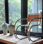 Hide leathers MR stoelen l mies vd rohe m breuer l reich, Ophalen of Verzenden