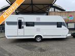 Hobby De Luxe 560 kmfe 2024 BLACKLINE ACTIE, Caravans en Kamperen, Caravans, Vast bed, Hobby, Bedrijf, Treinzit