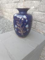 Prachtige Cobalt blauwe handgemaakte vaas, Ophalen