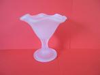 vaasje, Wit, Ophalen of Verzenden, Minder dan 50 cm, Glas