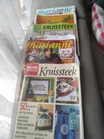 Tijdschriften kruisjessteek borduren, Hobby en Vrije tijd, Borduren en Borduurmachines, Ophalen of Verzenden, Gebruikt