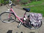 Roze L'Avenir Eclips meisjesfiets inclusief fietstassen, L'Avenir, Handrem, Zo goed als nieuw, Ophalen