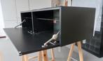 meuble TV élégant, marque JUST - RACKS, Comme neuf, 100 à 150 cm, 25 à 50 cm, Autres matériaux