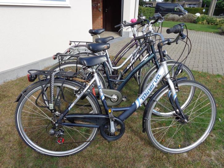 4 meisjesfietsen maat 48.  48  . 50  en 53, Fietsen en Brommers, Fietsen | Dames | Damesfietsen, Gebruikt, Gazelle, Versnellingen