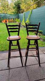 Houten barkrukken Hoboken, Huis en Inrichting, Ophalen