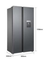 Frigo américain TCL RP503SXEO Inox – Très bon état, Electroménager, Enlèvement, Comme neuf