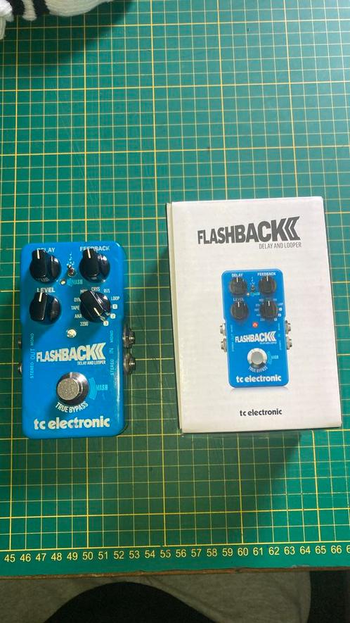 tc electronic Flashback delay and looper 2, Muziek en Instrumenten, Effecten, Zo goed als nieuw, Delay of Echo, Ophalen of Verzenden