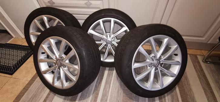 Audi velgen 18 inch,, Auto-onderdelen, Banden en Velgen, Band(en), 17 inch, Ophalen of Verzenden