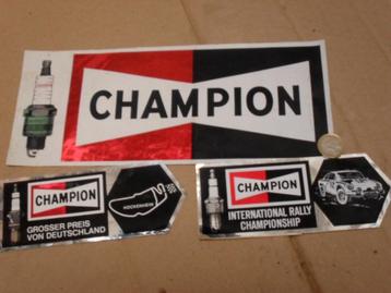 ensemble d'autocollants de champion, Autos : Divers, Voitures de course