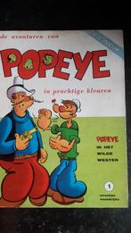 Popeye in het wilde westen, Eén stripboek, Ophalen of Verzenden, Gelezen