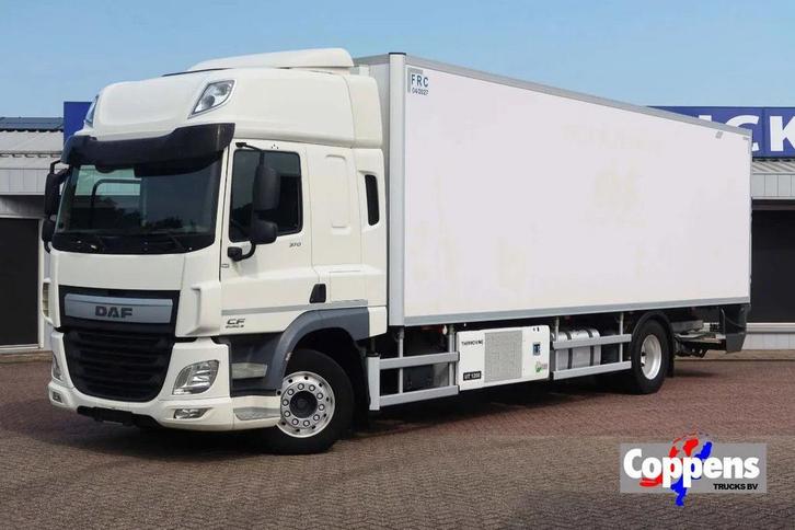 DAF CF 370 KoelVries+Klep FRC 04-2027 Dhollandia 1500 kg, Auto's, Vrachtwagens, Bedrijf, ABS, Airconditioning, Cruise Control