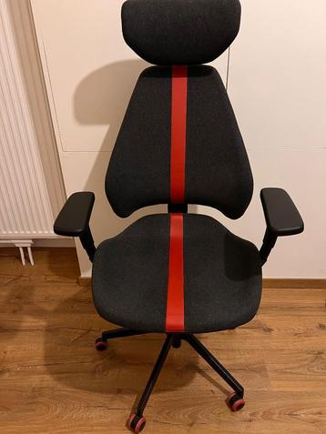 Chaise gamer, Gunnared noir comme neuve beschikbaar voor biedingen