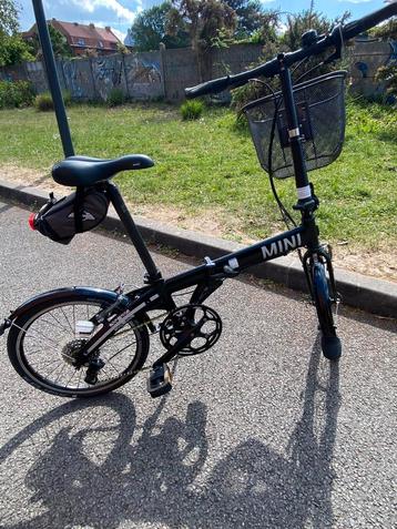 Originele MINI aluminium vouwfiets in nieuwstaat., Fietsen en Brommers, Fietsen | Vouwfietsen, 20 inch of meer, Versnellingen