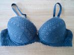 Bh blauw - grijs, Verzenden, Blauw, BH