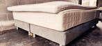 Comfortabele boxspring 140x210 cm inclusief matras en topper, Ophalen