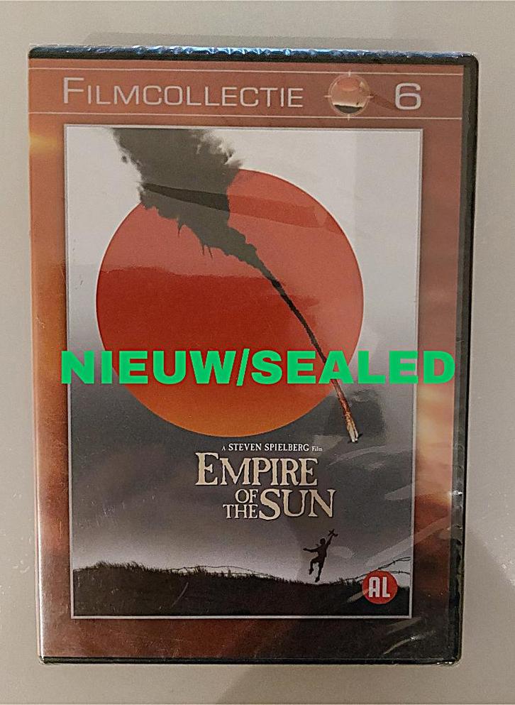 SPLINTERNIEUW IN FOLIE : Empire Of The Sun (oorlogsfilm), Cd's en Dvd's, Dvd's | Actie, Nieuw in verpakking, Oorlog, Ophalen of Verzenden