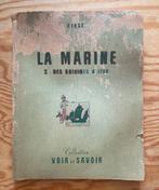 TINTIN   Album La Marine 1 avec 12 chromos, Enlèvement ou Envoi