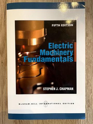 Electric Machinery Fundamentals - Stephen J. Chapman -  Fift