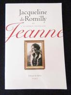 V Jeanne de Jacqueline de Romilly éd de Fallois, Enlèvement, Utilisé