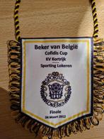 Drapeau : Finale de la Sporting Lokeren Cup 2012, en parfait, Enlèvement ou Envoi, Neuf, Fanion ou Écharpe