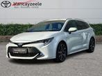 Toyota Corolla 2.0 TS Premium Plus+afn th+cam, Auto's, Toyota, Automaat, Emergency brake assist, Corolla, Wit