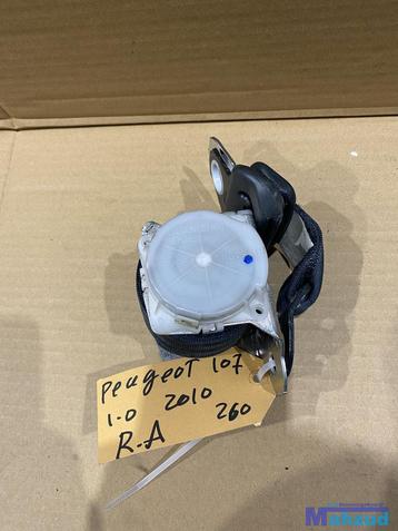 PEUGEOT 107 C1 AYGO Rechts achter gordel 2005-2014 beschikbaar voor biedingen