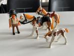 Playmobil western paarden met cowboy, Kinderen en Baby's, Ophalen of Verzenden, Zo goed als nieuw