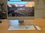 NIEUW - Apple iMac 24 inch M1 256GB Zilver  - 8C 7C GPU 8 GB, Computers en Software, Apple Desktops, Ophalen, Zo goed als nieuw