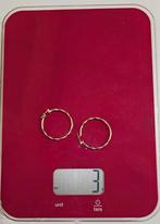 BOUCLES D'OREILLES CRÉOLES EN OR 18 CARATS, Neuf, Enlèvement ou Envoi, Or, Or