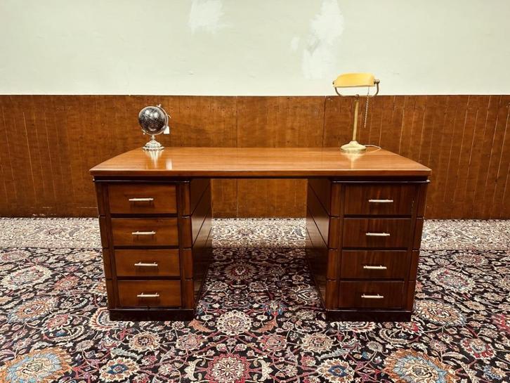 Nieuw Klassiek Art Deco Bureau, Antiek en Kunst, Antiek | Kantoor en Zakelijk, Ophalen of Verzenden