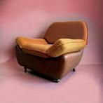 Siège unique/fauteuil club/fauteuil vintage des années 70, Antiquités & Art, Enlèvement ou Envoi