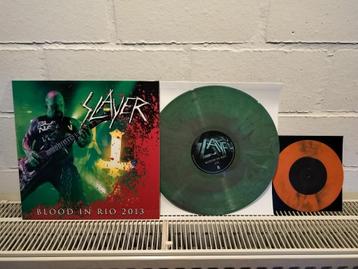 SLAYER - BLOOD IN RIO 2013 - 2 lp color vinyl beschikbaar voor biedingen