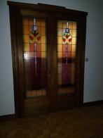 Deuren met loodglas, Ophalen, Zo goed als nieuw